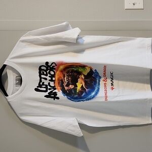 Lifted Anchors Dungeons and Dragons T-shirt (new with tags)